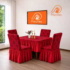 Royal Fabric Jacquard Chair Cover – Premium Elegant Design