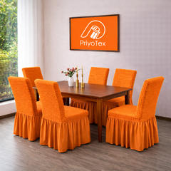 Turkey Style Chair Cover Set Orange Color