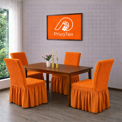 Turkey Style Chair Cover Set Orange Color