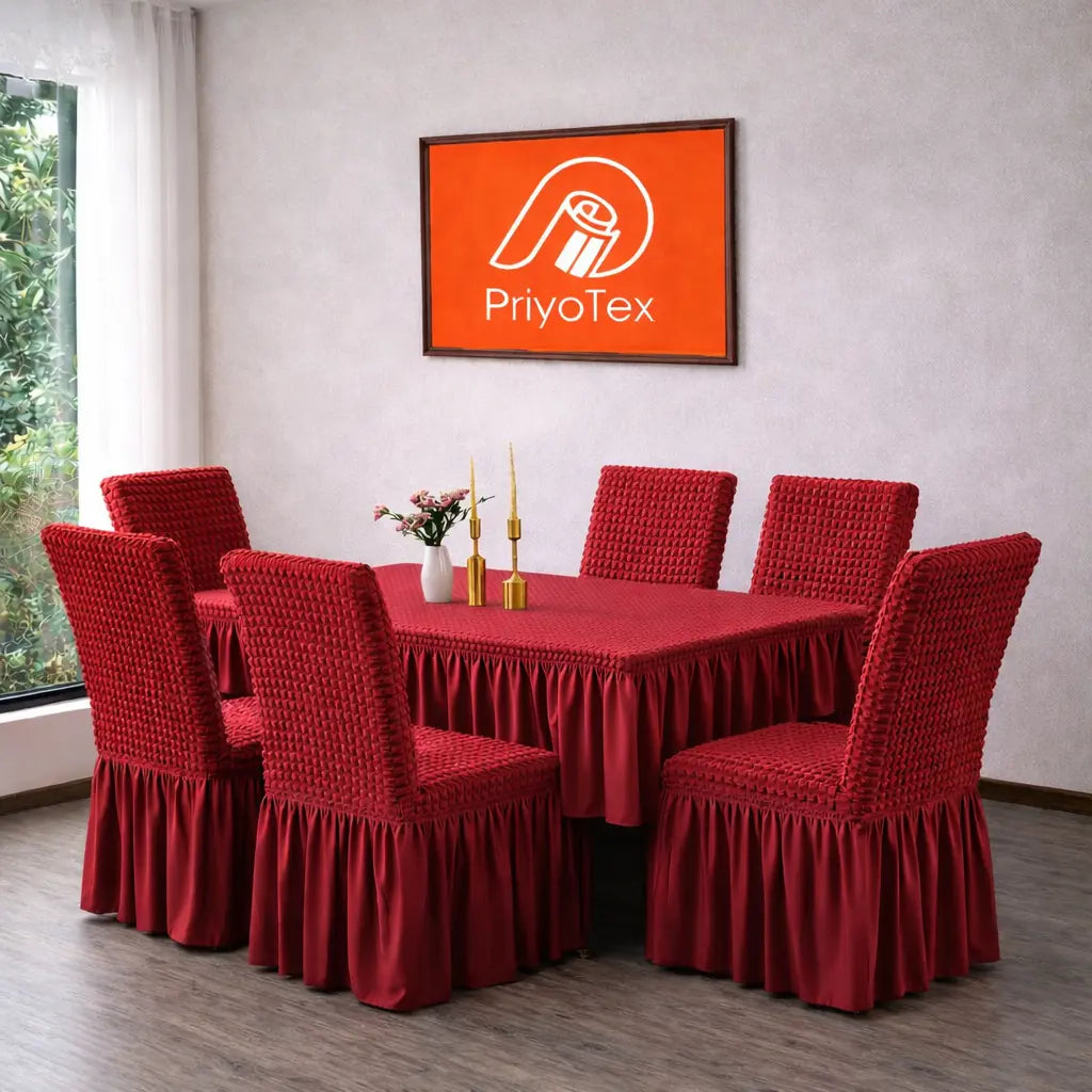 Premium Turkey Style Chair Cover – (Maroon) Turkey