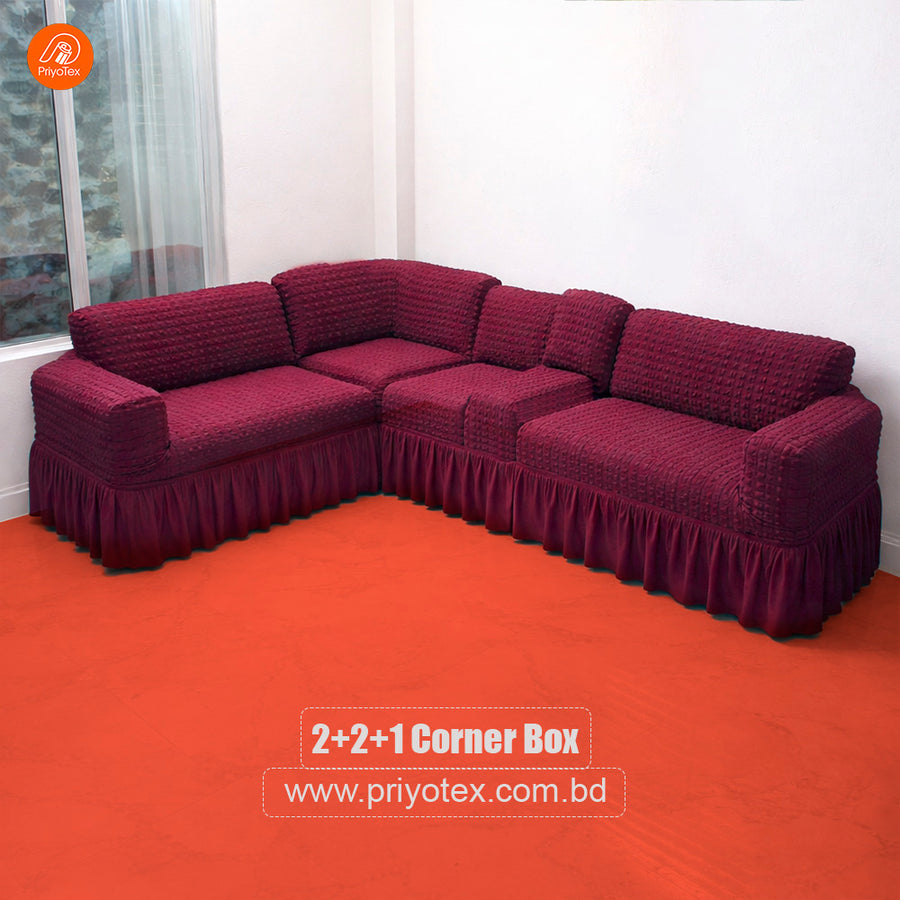 Turkey Full Sofa Set Cover |ফুল সোফা সেট কভার
