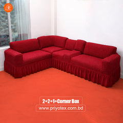 Turkey Full Sofa Set Cover |ফুল সোফা সেট কভার